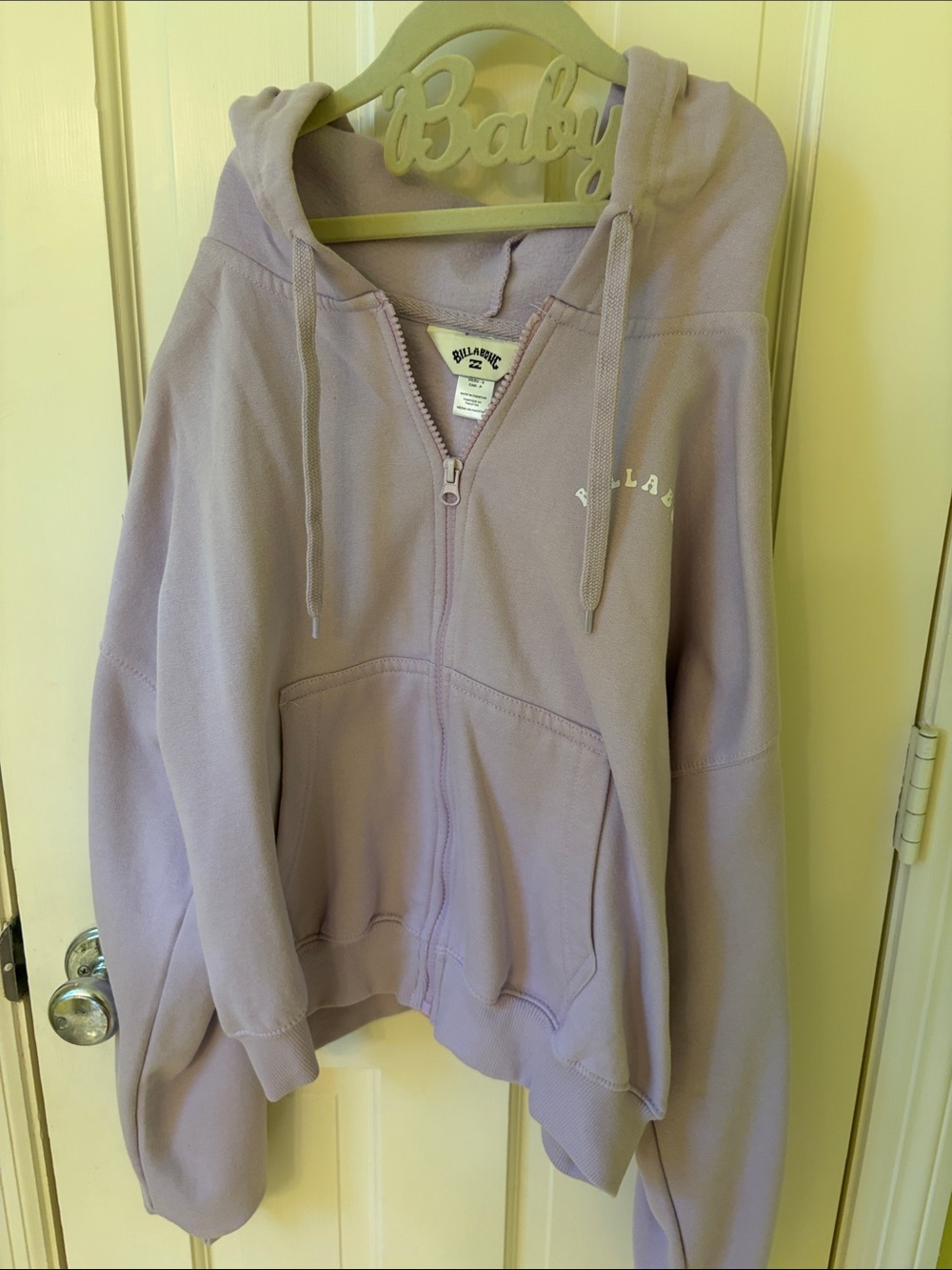 Billabong Lilac Full-Zip Hoodie